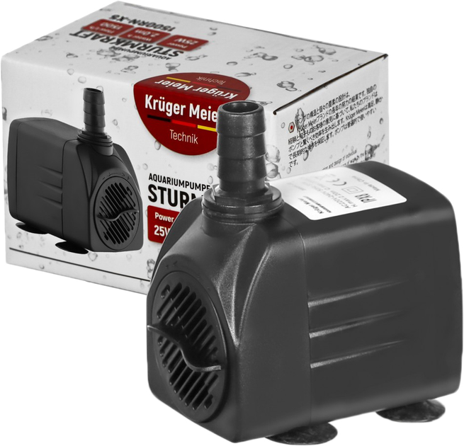 Помпа подъемная Kruger Meier Sturmkraft 1500 л/ч (1500RN-X5) (5903900043021) - изображение 6