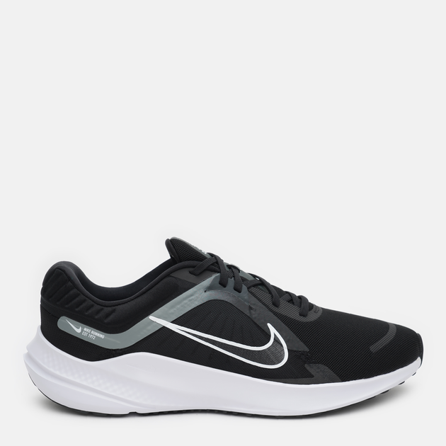 Акція на Чоловічі кросівки для бігу Nike Quest 5 DD0204-001 42 (8.5) 26.5 см Чорні від Rozetka