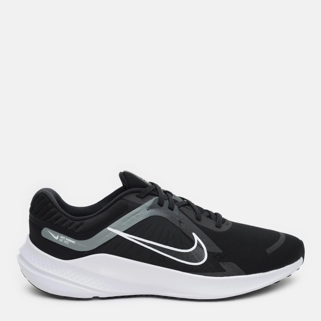 Акция на Чоловічі кросівки для бігу Nike Quest 5 DD0204-001 43 (9.5) 27.5 см Чорні от Rozetka