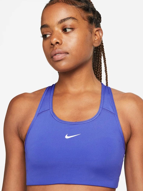 Спортивный топ женский Nike W Nk Df Swsh 1Pp Bra BV3636-430 M (196148869576) - изображение 3