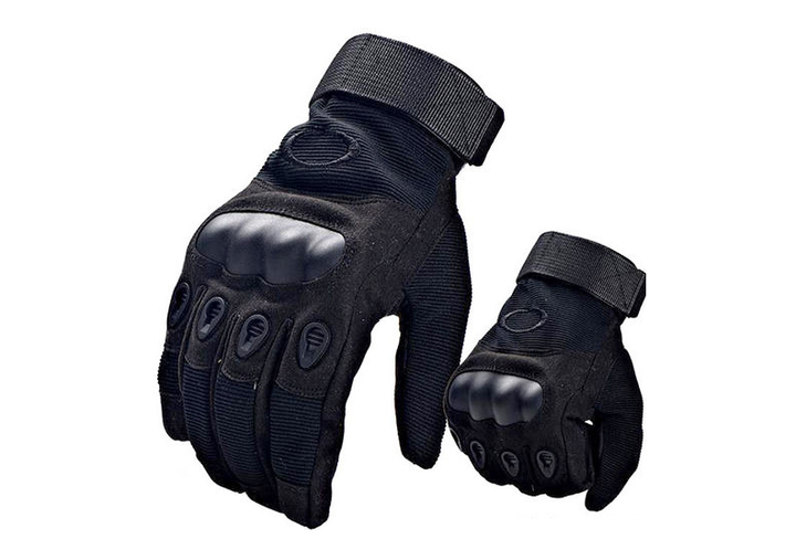 Тактичні рукавички Закриті з посиленим протектором OAKLEY Black L - зображення 1