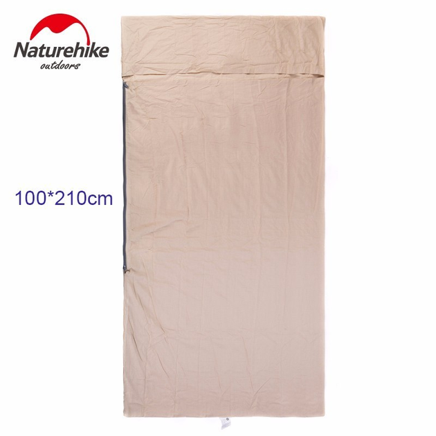 Вкладыш (спальный мешок) Naturehike Cotton Standart Long NH15S012-E ...
