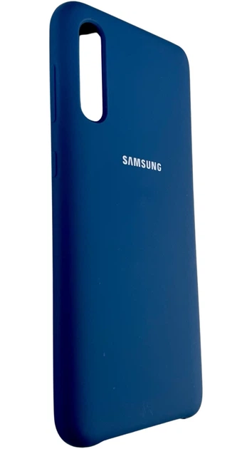 Чехол Soft Case на Samsung Galaxy A30S blue - изображение 3