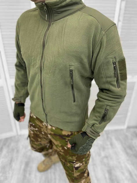 Кофта тактическая Delta Fleece Olive XXL - изображение 1