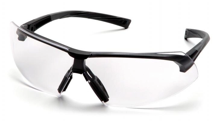 Тактичні стрілкові окуляри з підвішеними лінзами захисні відкриті Pyramex Onix (clear) прозорі - зображення 1