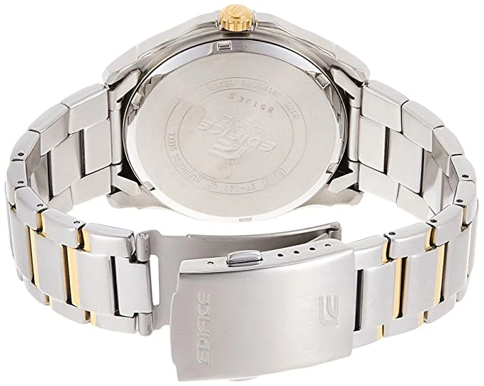 Наручные часы Casio EF-129SG-1AVUDF Черные с серебристым 12/24 ч - изображение 3