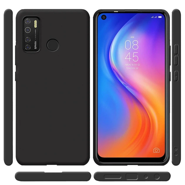 Чехол силиконовый Tecno Spark 5 Pro Черный (44111) - Фото 2 Чехол силиконовый Tecno Spark 5 Pro Черный (44111) - изображение 2