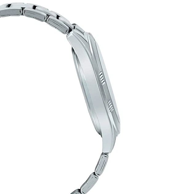 Наручний годинник Casio MTP-1308D-2AVDF Синій сталевий із золотистим Сasual - зображення 4