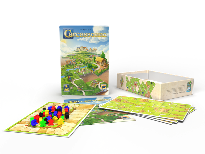 Настольная игра FeelIndigo Каркассон (Carcassonne) (FI22045) – фото ...