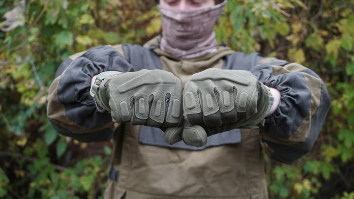 Тактические перчатки на липучках HellStorm - изображение 2
