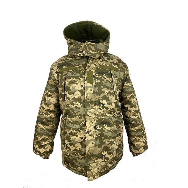 Куртка-бушлат военная мужская тактическая ВСУ (ЗСУ) Пиксель 20222060-46 8844 46 размер TR_3343 - изображение 1