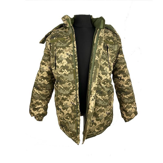 Куртка-бушлат военная мужская тактическая ВСУ (ЗСУ) Пиксель 20222060-48 8845 48 размер TR_3343 - изображение 2