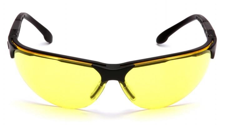 Универсальные очки защитные открытые Pyramex Rendezvous (amber) желтые - изображение 2