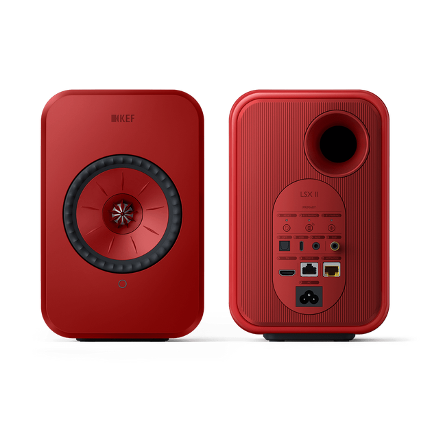 Акустическая система KEF LSX II Lava Red - изображение 4