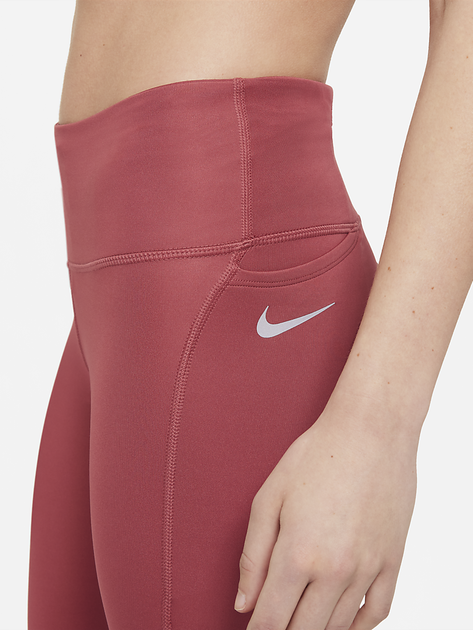 Спортивные леггинсы для фитнеса женские Nike W Nk Df Fast Tght CZ9240-691 L (194957222179) - изображение 4