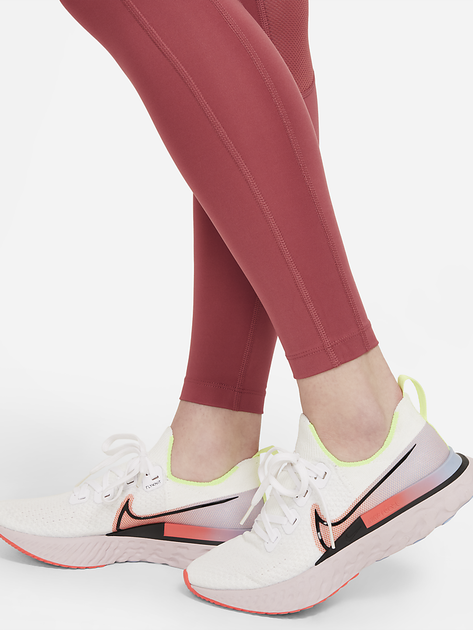 Спортивные леггинсы для фитнеса женские Nike W Nk Df Fast Tght CZ9240-691 L (194957222179) - изображение 5