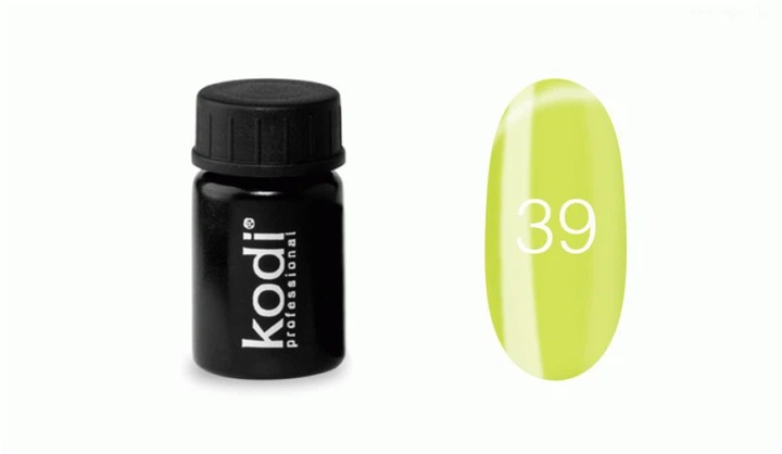 Гель фарба Kodi №39 4 мл - Фото 1 Гель фарба Kodi №39 4 мл - зображення 1