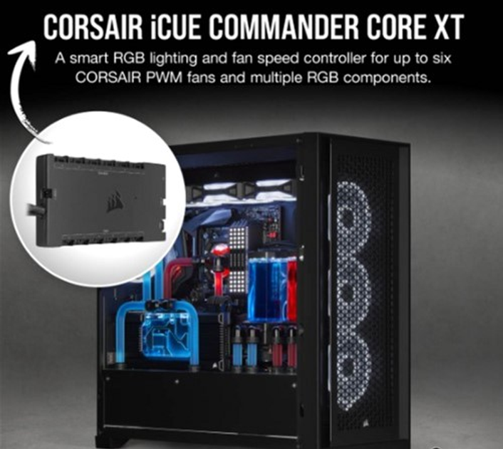 Интеллектуальный контроллер RGB-подсветки и скорости вращения ...