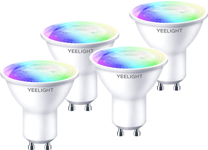 Смарт-лампочки Yeelight GU10 Smart Bulb W1 (Multicolor) (4-pack ...