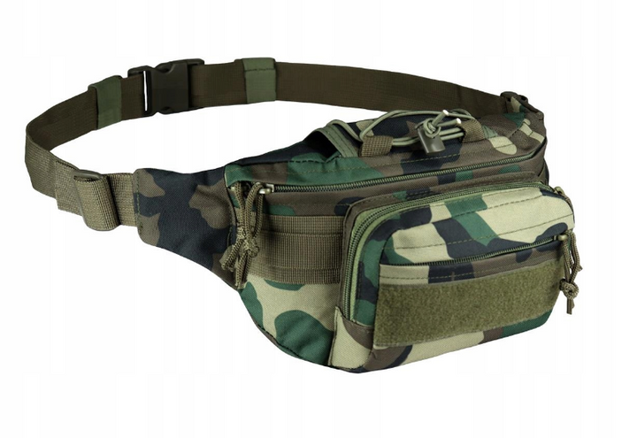 Тактична військова сумка на Camo Mivary Gear Kangoo 3 L Woodland Belt - зображення 2