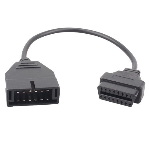 Переходник OBD2 16pin на GM12 12pin для Daewoo, Lanos, Sens - изображение 2
