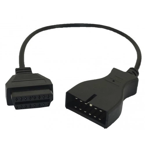 Переходник OBD2 16pin на GM12 12pin для Daewoo, Lanos, Sens - изображение 3