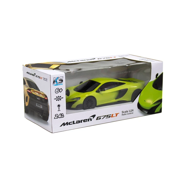 Автомобіль KS Drive на р/к - Mclaren 675LT (1:24, 2.4Ghz, зелений) 5 см (6900007277877) - Фото 2 Автомобіль KS Drive на р/к - Mclaren 675LT (1:24, 2.4Ghz, зелений) 5 см (6900007277877) - изображение 2