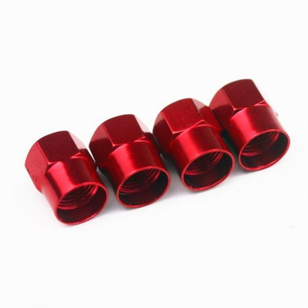 Набор колпачков на ниппель для автомобиля Jeep SUNROZ Caps Short Red ...