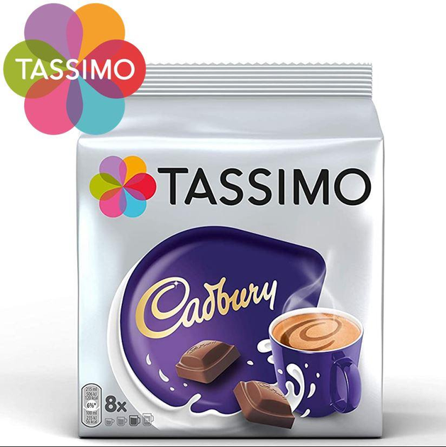 Горячий шоколад в капсулах Tassimo Cadbury Hot Chocolate (8 порций) от ...
