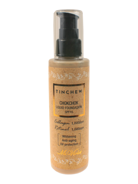 Тональный крем с коллагеном и ретинолом Tinchew Chokchok Liquid ...