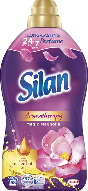 Ополаскиватель для белья Silan Ароматерапия Чарующая магнолия 1.45 л ...