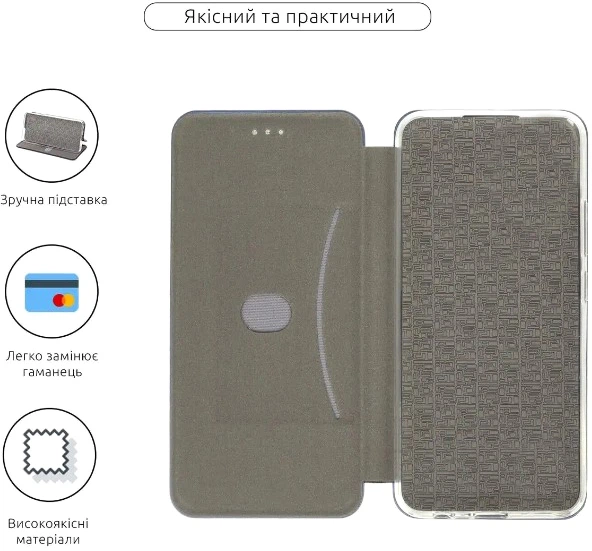 Чехол-книжка для смартфона Xiaomi Poco M4 Pro 5G BeCover Exclusive Dark Green (BC_707925) - изображение 3