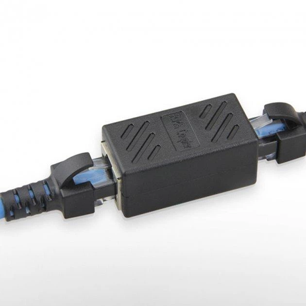 Переходник адаптер SUNROZ соединитель витой пары LAN Ethernet RJ45 - RJ45 Female (A-484580) - изображение 7