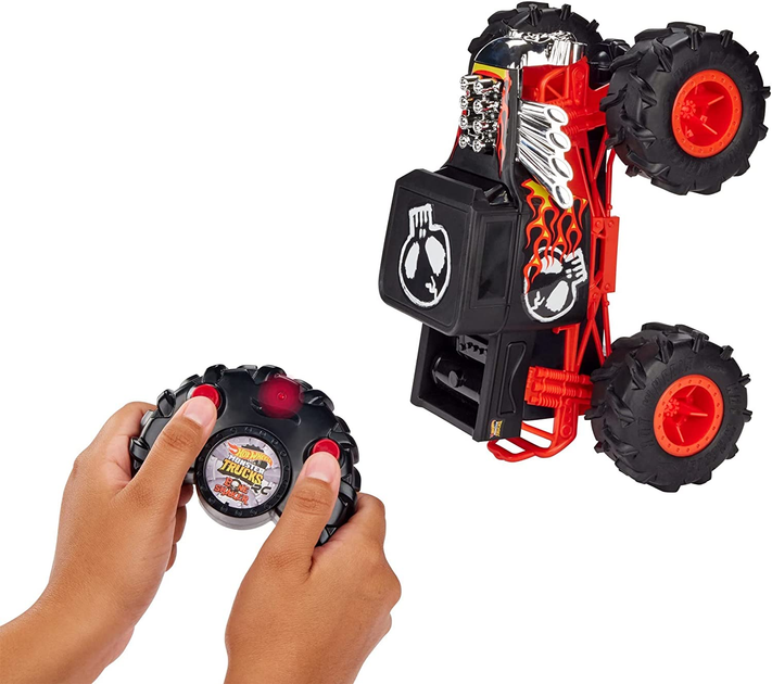 Remote control hot wheels cheap monster truck