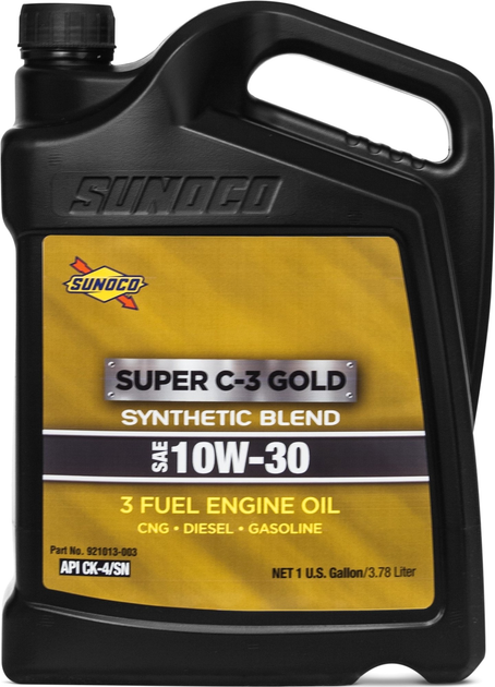 Моторное масло Sunoco Super C-3 Gold 10W-30 3.78 л (921013-003) – фото ...