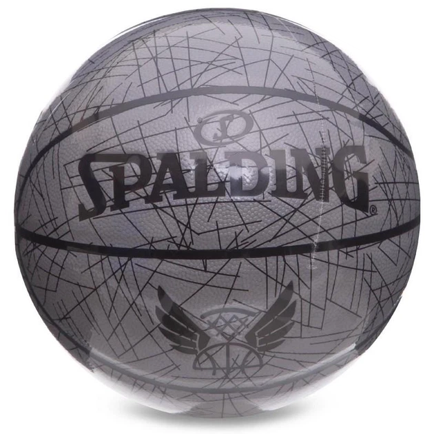 Мяч баскетбольный SPALDING TREND LINES 76911Y №7 серый - Фото 7 Мяч баскетбольный SPALDING TREND LINES 76911Y №7 серый - изображение 7