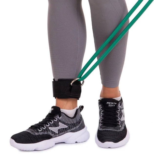Эспандер многофункциональный для фитнеса 5 жгутов Resistance Band Zelart ET-510 в чехле - изображение 9