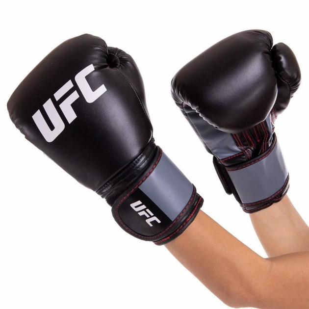Перчатки боксерские UFC Boxing UBCF-75605 10 унций черный - изображение 7
