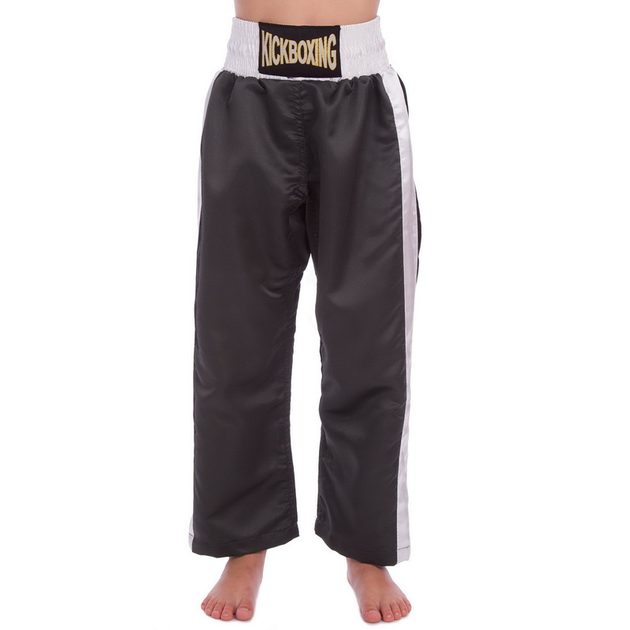 Штаны для кикбоксинга детские MATSA KICKBOXING MA-6731 рост 148см, 13 ...
