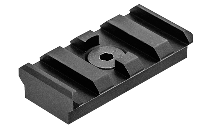 Планка Leapers UTG PRO M-LOK 4-Slot Picatinny Black (00-00009166) - зображення 1