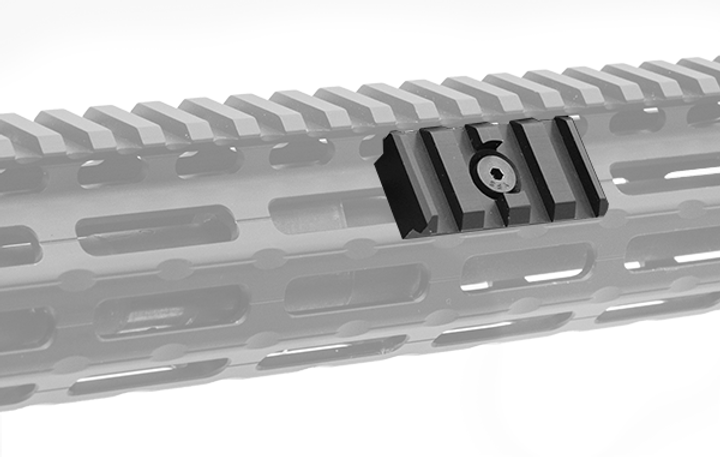 Планка Leapers UTG PRO M-LOK 4-Slot Picatinny Black (00-00009166) - зображення 2