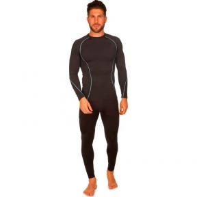 Комплект компресійний чоловічий для спортзалу Longslive LD-1001-LD-1201 (3XL 52-54, колір чорний-сірий) - Фото 1 Комплект компресійний чоловічий для спортзалу Longslive LD-1001-LD-1201 (3XL 52-54, колір чорний-сірий) - зображення 1