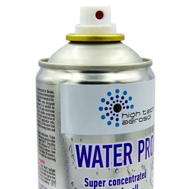 Водовідштовхувальне просочення HTA ​​WATER PROOF UR VP-0196 Тип: балон-спрей. Об'єм: 400 ml. - зображення 4