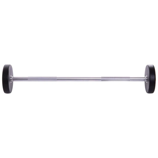 Штанга фіксована пряма поліуретанова Zelart Urethane Barbell TA-2689-20 довжина-104см 20кг - зображення 2