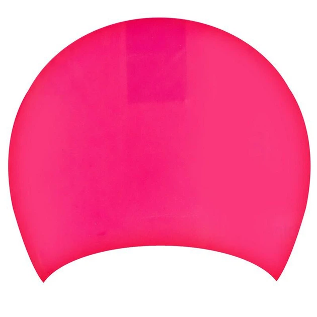 Шапочка для плавания на длинные волосы SPEEDO LONG HAIR 806168A064 малиновый - изображение 2