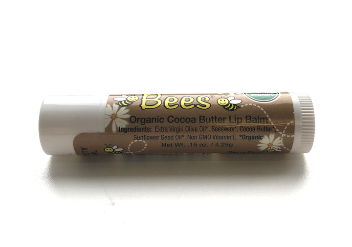 Гигиенический бальзам для губ Sierra Bees, Organic Lip Balm, натуральный со вкусом какао, 4.25 г - изображение 2
