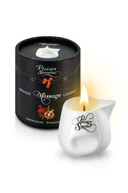 Массажная свеча Plaisirs Secrets Pomegranate (80 мл) подарочная ...