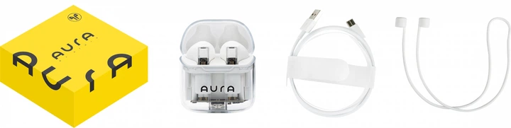 Наушники Aura 6 White (TWSA6W) - изображение 6