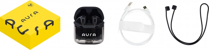 Навушники Aura 6 Black (TWSA6B) - зображення 6