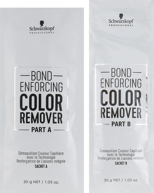 Средство для удаления искусственного пигмента с волос - Schwarzkopf Professional Bond Enforcing Color Remover (644803-90605) - изображение 2